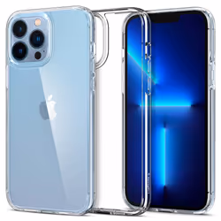 Spigen ACS03204, Housse, Apple, iPhone 13 Pro Max, 17 cm (6.7"), Transparent