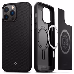 Spigen ACS03226, Housse, Apple, iPhone 13 Pro Max, 17 cm (6.7"), Noir