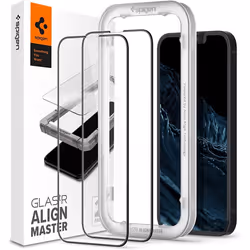 Spigen AGL03387, Housse, Apple, iPhone 13 / 13 Pro, 15,5 cm (6.1"), Noir