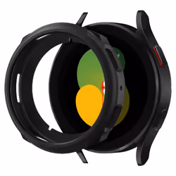 Spigen Liquid Air, Emplacement, Smartwatch, Noir, Samsung, Galaxy Watch 5/4 (44mm), Polyuréthane thermoplastique (TPU)