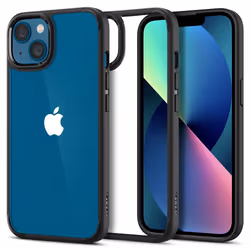 Spigen Ultra Hybrid, Housse, Apple, iPhone 13, 15,5 cm (6.1"), Noir