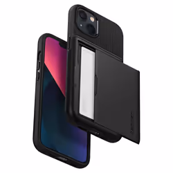 Spigen ACS03536 Housse iPhone 13 Noir - Vue supplémentaire 10