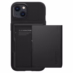 Spigen ACS03536 Housse iPhone 13 Noir - Vue supplémentaire 4