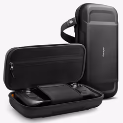 Spigen Rugged Armor Pro Sleeve Étui Vapeur EVA (Acétate de vinyle d'éthylène), Polyuréthane Noir