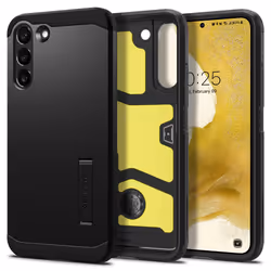 Spigen Tough Armor, Housse, Samsung, Galaxy S22 5G, 15,5 cm (6.1"), Noir