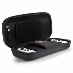 Spigen Rugged Armor Pro Pouch Boîtier robuste Nintendo EVA (Acétate de vinyle d'éthylène), Polyuréthane Noir
