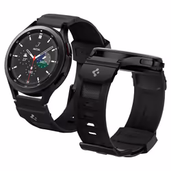 Spigen Rugged Armor, Bracelet de montre, Samsung, Samsung Galaxy Watch 5 44mm/40mm Galaxy Watch 5 Pro 45mm Watch 4 44mm/40mm  ...
