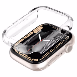 Spigen Thin Fit, Emplacement, Smartwatch, Transparent, Apple, Apple Watch Series 8 / 7 (41mm), Polycarbonate (PC)