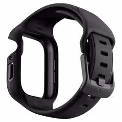 Spigen Liquid Air Pro, Emplacement, Smartwatch, Noir, Apple, Apple Watch Series 8 / 7, Polyuréthane thermoplastique (TPU)