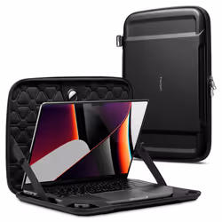 Spigen Rugged Armor Pro Pouch 14" Étui Noir - Vue supplémentaire 5