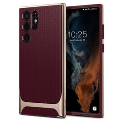 Spigen Neo Hybrid 6.8" Housse Bourgogne, Or