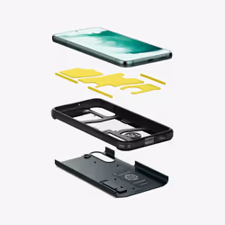 Spigen Galaxy S22 Case coque de protection pour téléphones portables Vert