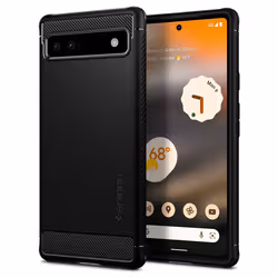 Spigen Rugged Armor, Housse, Google, Pixel 6a, 15,6 cm (6.13"), Noir