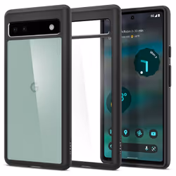 Spigen Ultra Hybrid, Housse, Google, Pixel 6a, 15,5 cm (6.1"), Transparent