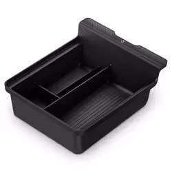 Spigen Organizer Tray, Pièce de console central, Voiture, Noir, Monochromatique, Polycarbonate (PC), Tesla Model 3 / Y