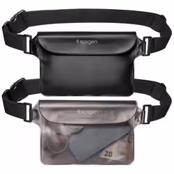 Spigen A620 Aqua Shield sacs bananes Plastique Noir