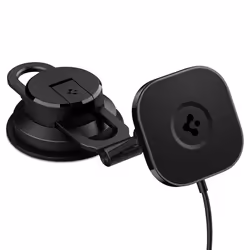 Spigen OneTap Pro 3, Auto, Recharge sans fil, Noir