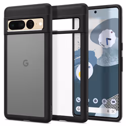 Spigen Ultra Hybrid, Housse, Google, Pixel 7 Pro, 17 cm (6.7"), Noir, Transparent
