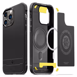 Spigen ACS04812, Housse, Apple, iPhone 14 Pro Max, 17 cm (6.7"), Noir