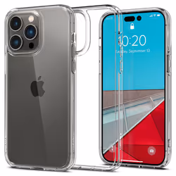 Spigen ACS04816, Housse, Apple, iPhone 14 Pro Max, 17 cm (6.7"), Transparent