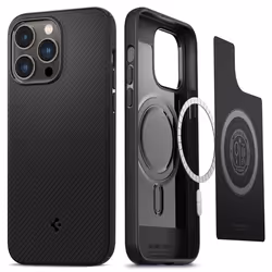 Spigen ACS04989, Housse, Apple, iPhone 14 Pro, 15,5 cm (6.1"), Noir
