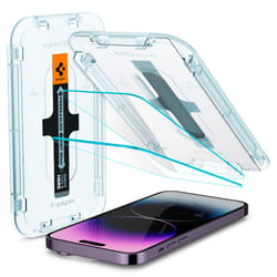 Spigen AGL05202 écran et protection arrière de téléphones portables Protection d'écran transparent Apple 2 pièce(s)