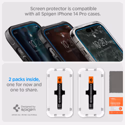 Spigen EZ FIT GLAS.tR Protection d'écran transparent Apple 1 pièce(s) - Vue supplémentaire 12