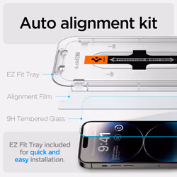 Spigen EZ FIT GLAS.tR Protection d'écran transparent Apple 1 pièce(s) - Vue supplémentaire 8