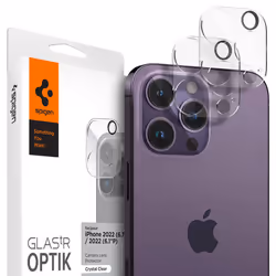 Spigen AGL05273, Cache objectif, Transparent, Verre trempé, Apple, iPhone 14 Pro (6.1-inch) 2022 iPhone 14 Pro Max (6.7-inch) ...