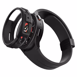 Spigen Liquid Air, Emplacement, Smartwatch, Noir, Samsung, Galaxy Watch 5 Pro, Polyuréthane thermoplastique (TPU)