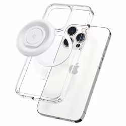 Spigen AMP05303, Bague magnétique, Blanc, Polycarbonate (PC), Polyuréthane thermoplastique (TPU), Apple, MagSafe Compatible, ...