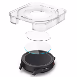 Spigen AGL05346 accessoire intelligent à porter sur soi Protecteur d'écran Transparent Verre trempé - Vue supplémentaire 4