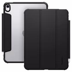 Spigen ACS05416 étui pour tablette 10.9" Folio Noir, Transparent