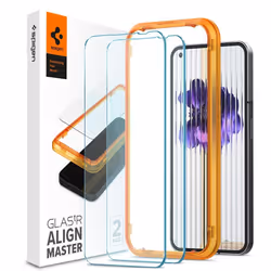 Spigen AGL05447, Nothing, Phone (1), Anti-goutte, Résistant aux rayures, Transparent, 2 pièce(s)