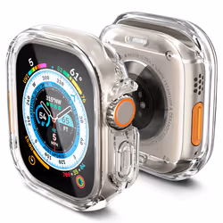 Spigen ACS05459, Emplacement, Smartwatch, Transparent, Apple, Apple Watch Ultra (49mm), Polycarbonate (PC), Polyuréthane ther ...