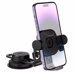 Spigen UTS35 OneTap, Mobile/smartphone, Support actif, Voiture/Intérieur, Noir