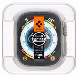 Spigen AGL05556 accessoire intelligent à porter sur soi Protecteur d'écran Transparent Verre trempé