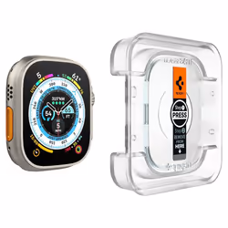 Spigen AGL05556 accessoire intelligent à porter sur soi Protecteur d'écran Transparent Verre trempé