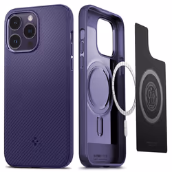 Spigen Mag Armor 6.7" Housse Violet