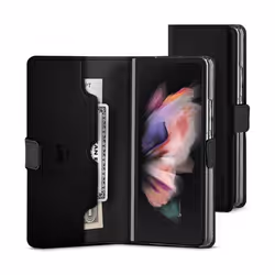 Étui Folio - Mercury - Galaxy Z Fold 3 - Aimanté - PU Imitation Cuir - Compartiment Billet