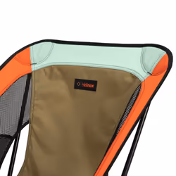 Helinox Chair One (RE) Chaise de camping 4 pieds Noir, Marron, Couleur menthe, Orange
