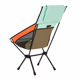 Helinox Chair One Highback (RE) Chaise de camping 4 pieds Noir, Marron, Couleur menthe, Orange