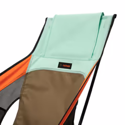 Helinox Chair One Highback (RE) Chaise de camping 4 pieds Noir, Marron, Couleur menthe, Orange