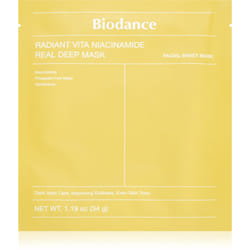 Biodance Radiant Vita Niacinamide Real Deep Mask 1 pcs