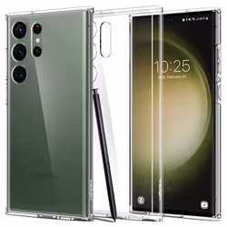 Spigen Ultra Hybrid, Housse, Samsung, Galaxy S23 Ultra, 17,3 cm (6.8"), Transparent