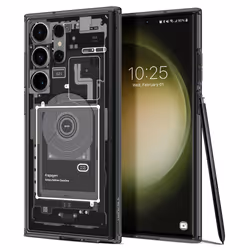 Spigen ACS05620, Housse, Samsung, Galaxy S23 Ultra, 17,3 cm (6.8"), Noir, Blanc