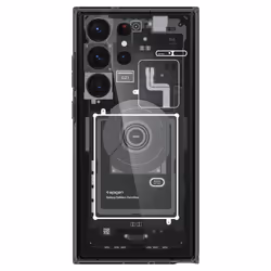 Spigen ACS05620 6.8" Housse Noir, Blanc
