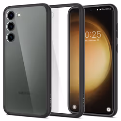 Spigen Ultra Hybrid, Housse, Samsung, Galaxy S23, 15,5 cm (6.1"), Noir