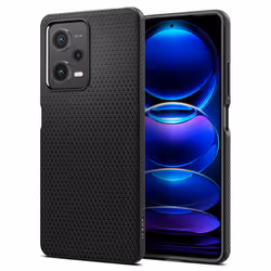 Spigen Liquid Air, Housse, Xiaomi, Xiaomi Redmi Note 12 Pro, 16,9 cm (6.67"), Noir