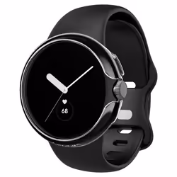 Spigen Thin Fit, Boucle, Smartwatch, Noir, Google, Pixel Watch, Polycarbonate (PC)